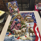 Puzzles Jigsaw de Vacances Sacrées 1000 Pièces